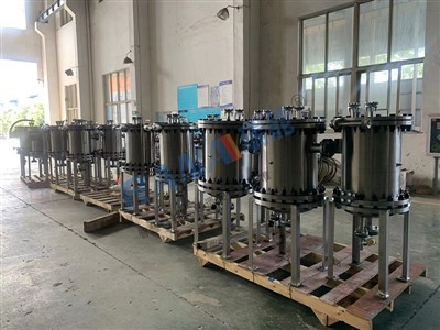 Модификацияланған PTFE төселген сүзгі корпусы